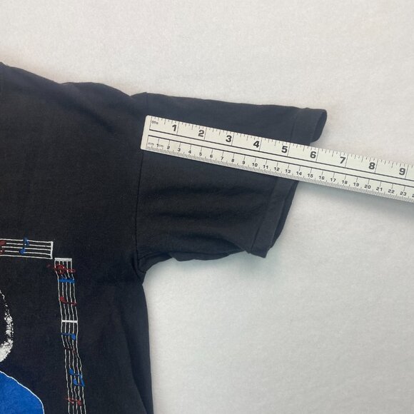 Vintage Michael Jackson T Shirt Large Thriller 80s Music Rap Bootleg Paki Cotton - Picture 13 of 15